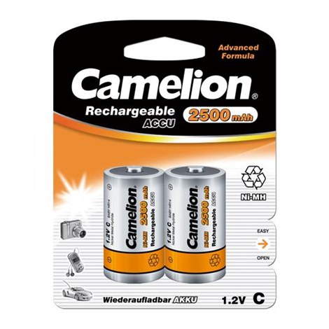 Camelion | C/HR14 | 2500 mAh | Rechargeable Batteries Ni-MH | 2 pc(s)